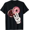 2 Pink Donut Funny Inappropriate Adult Humor Joke Men Women T-Shirt