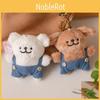 Maltese Plush Toy Cartoon Animal Doll Backpack Pendant Children Gift Holiday