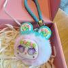 Cute Plush Doll Toy Pendant Cartoon Bear Keychain Kawaii Trendy Women Girls Bag Ornament Gifts Accessories