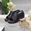 Summer Slippers for Women Fashion Wedge Platform Slippers Light EVA Soft Sole Slippers for Women Comfort Casual Beach Sandalias
