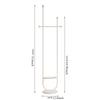 Stand Portable Clothes Rack Bedroom Floor Holder Clothes Hanger Hat Rack Home Modern Perchero De Pie Clothing Store Furniture