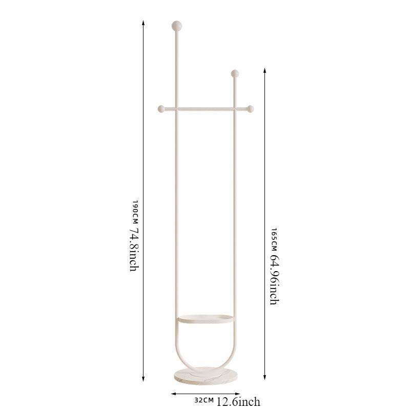 Stand Portable Clothes Rack Bedroom Floor Holder Clothes Hanger Hat Rack Home Modern Perchero De Pie Clothing Store Furniture