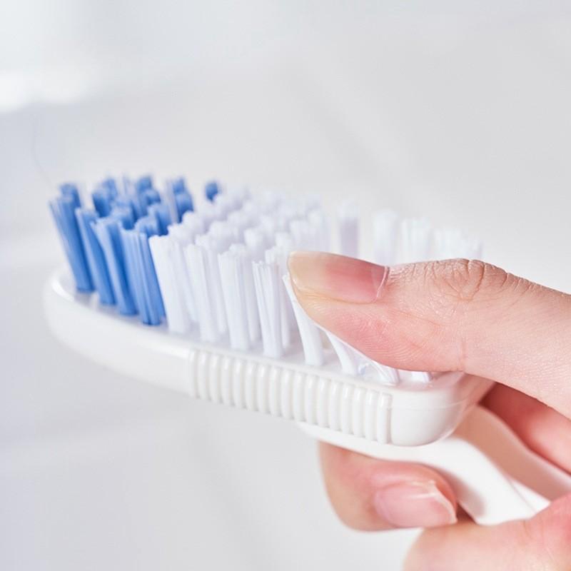 Soft Bristle Shoe Brush With Long Handle For Delicate Cleaning And Versatile Use