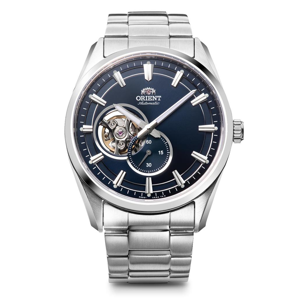 ORIENT Automatic Watch Contemporary Mechanical Automatic Domestic Manufacturer Warranty Open Heart Navy [ORIENT] Semi-skeleton RN-AR0002L Men's