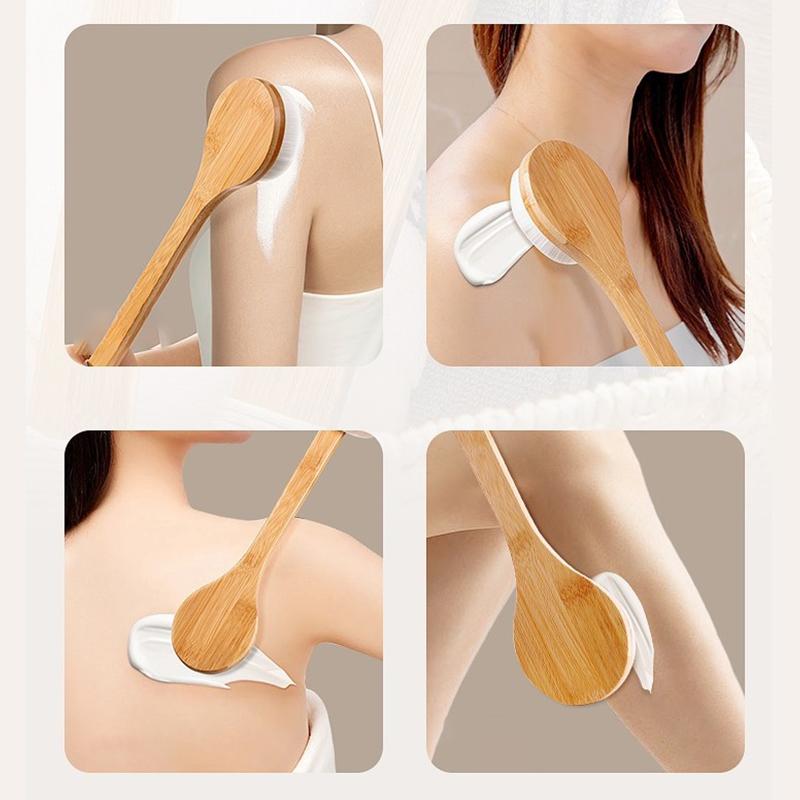 Remedy Wand For Applying Lotion Applicator And Massager Handheld Long Handle Easy Reach For Shower Gel On Back