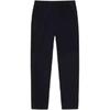 Outdoor Series Casual Simple Solid Color Straight Leg Knitted Sports Pants Women Bottoms Black 162526502-2