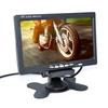 Car Monitor 7"Digital Color TFT 16:9 LCD Monitor with 2 Bracket Holder for Rearview Camera DVR