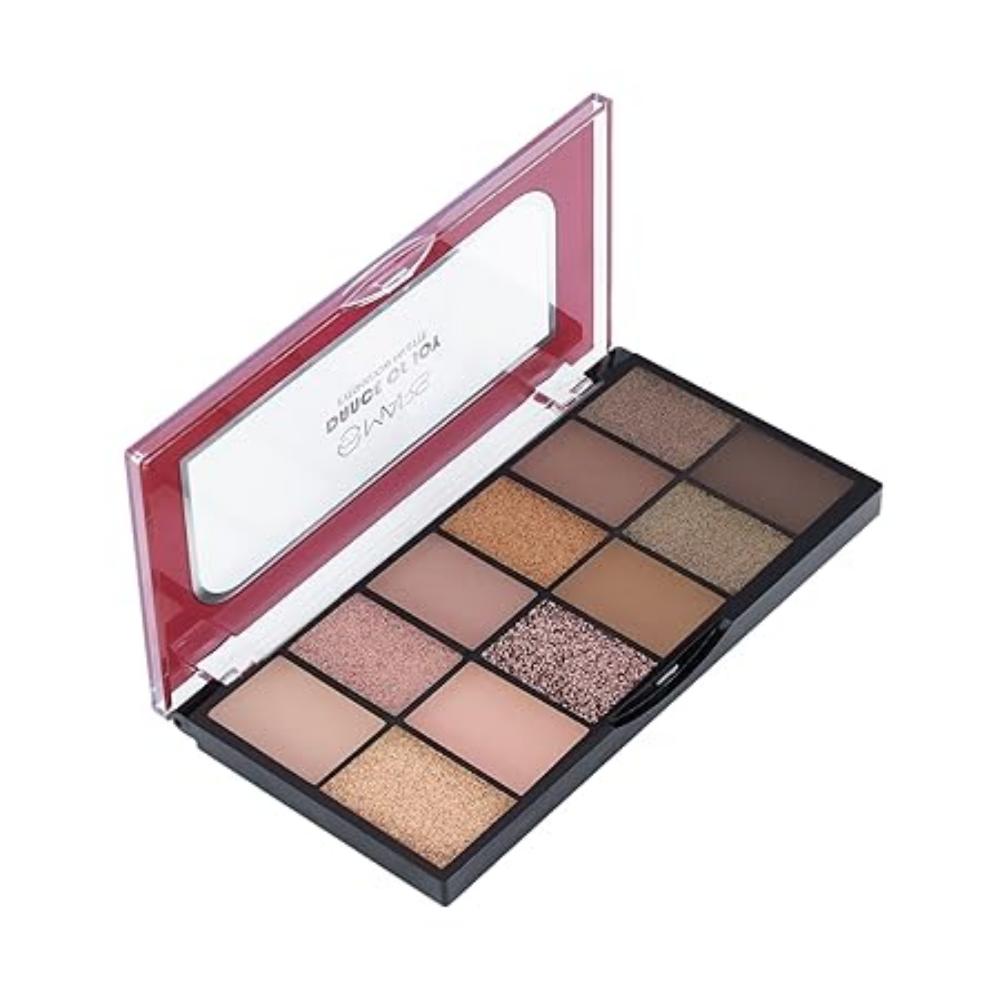 12 Shades Dance of Joy Eyeshadow Palette | Highly Pigmented and Blendable | Multicolor | Matte and Shimmer Finish (13.2g)