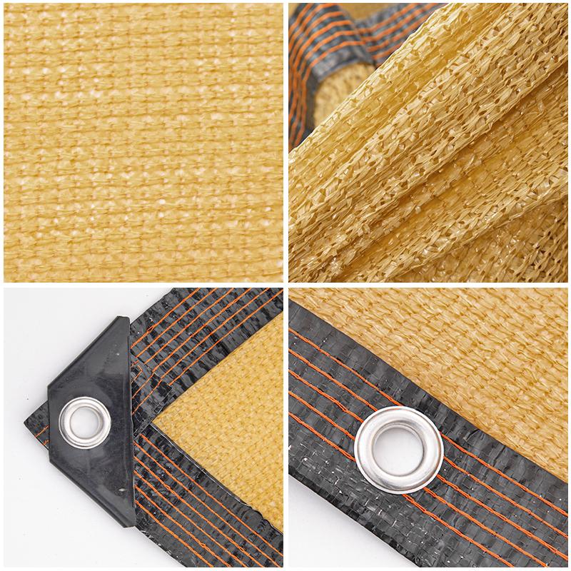 Anti-UV HDPE Shade Net Courtyard Pergola Sun Shelter 70~80% Shading Rate Succulent Plant Shade Net Outdoor Swimming Pool Cover