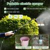 1pc Electric Garden Plant  Sprayer with  Telescopic Wand Perfect for Watering Misting Irrigating Garden Yard Lawn and Plant Care