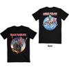 Iron Maiden T-Shirt: Euro Tour (Back Print) OFFICIAL NEW