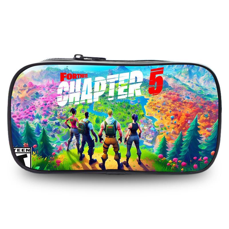 Pen Night Fortress Case Large Capacity Double Layered Design Patterns Diverse