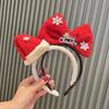 2024 Christmas Bow Headband for Kids - Festive Hat Hairpin & Photo Prop