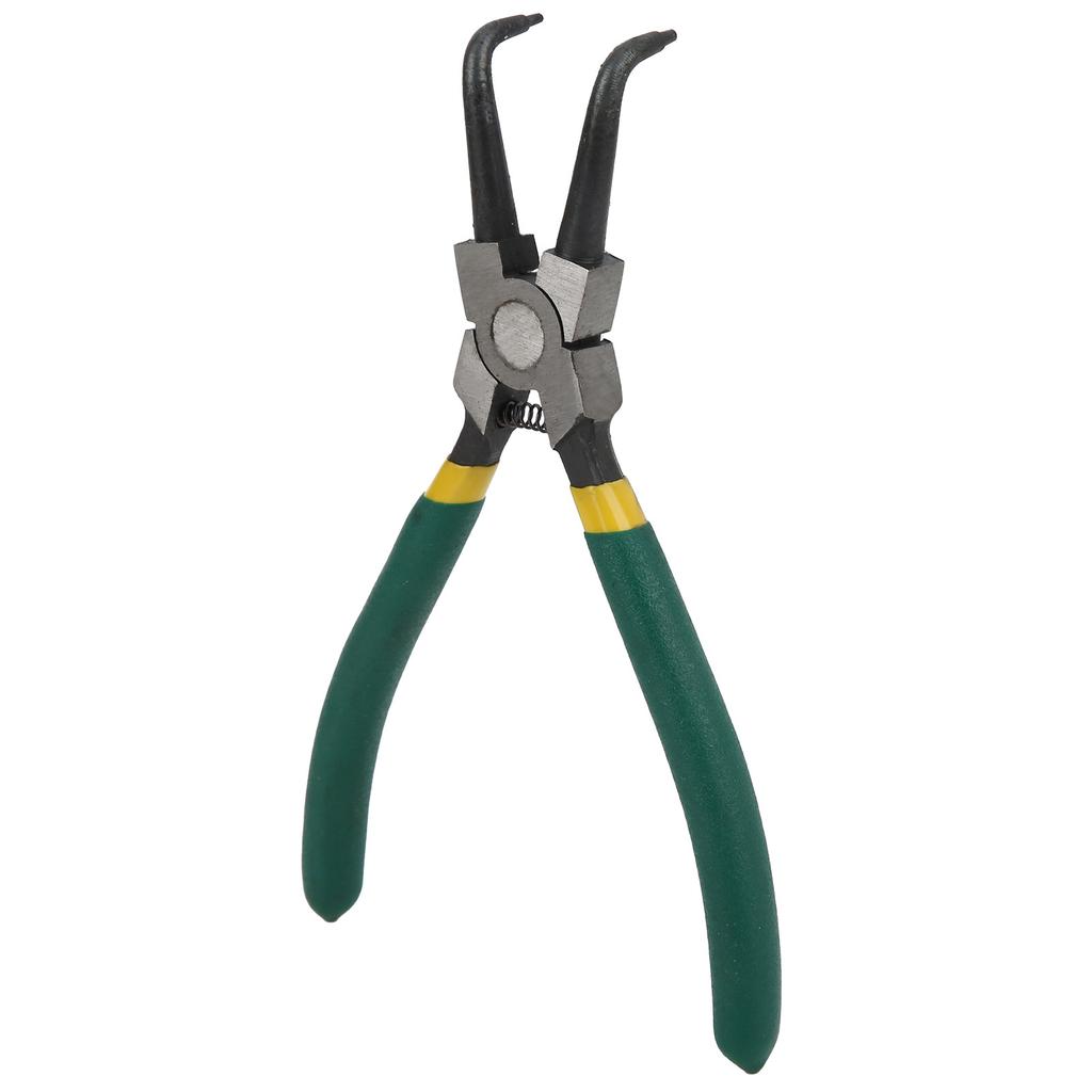 Circlip Pliers Bent Internal Pliers Tool Steel Spring Loaded Handle Snap Ring Pliers Hand Tool