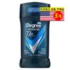 Degree Deodorant 72-hour Lasting Motion Sense Antiperspirant Cool Rush Scent, 3 Packs, 76g