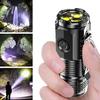 High Lumens Ultra-Bright LED Flashlight Waterproof Compact Size Portable Rechargeable Emergency Torchlight Camping Gear