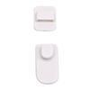 4Pcs/2Set TV Air Conditioner Remote Control Hook Self Adhesive Strong Wall Key Hanger