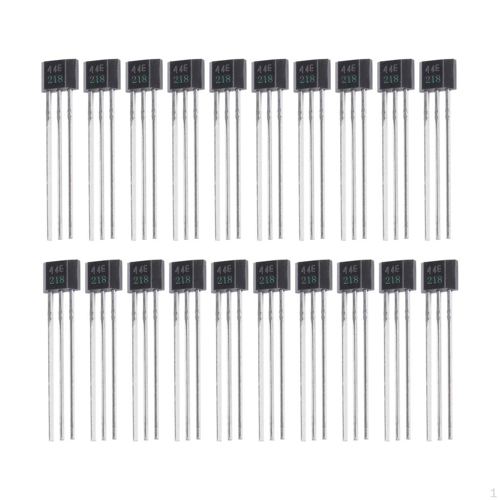 20x to-92UA 44E Hall Effect Element Switches 3 Pin Professional Small Compact for Electronic Toys