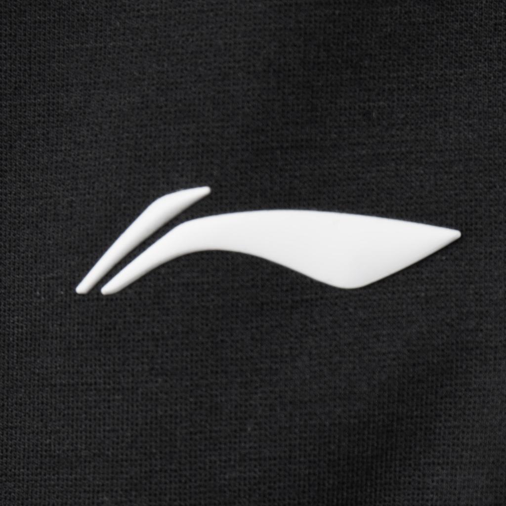 Li Ning Fitness Series Casual Comfortable Moisture-Wicking Knitted Sports Pants Women Bottoms Black AKLV114-1