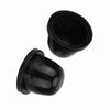 2Pcs 85mm Black Rubber Car LED Headlight Dust Cover Housing Seal Cap Waterproof