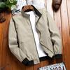 Spring Autumn Men's Lightweight Jacket Leisure Business Coats for Male Stand Collar Windbreaker Thin Bomber Jackets Clothing
