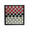 Checkers Red And White Pieces 100 High Quality Magnetic Folding Board 25*25Cm Board 40 Checkers Pieces Entertainment Game