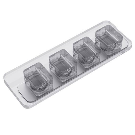 Cable Organizer Adjustable Cable Magnetic Holder Clip Self-adhesive Cord Under Home Office Nightstand Desk Wall Cable