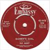7inch Record KAY BARRY - Bobby's Girl / James (Hold The Ladd 45WB534 Embassy 1962 UK Pop Used