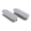 2pcs Self Adhesive Cabinet Handles Plastic Ergonomic Self Stick Pull Helper for Window Drawer
