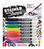Sharpie Stained Fabric Marker Set Brush Pen 1779005 8-Color