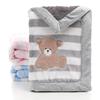 Baby Blankets Newborn Infant Bebe Thicken Flannel Swaddle Blanket For Baby Products Bedding Blanket