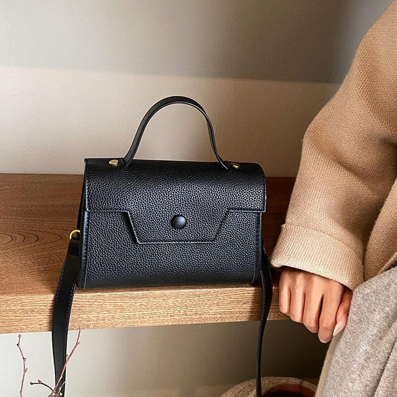 Commuter Small Square Bag Autumn and Winter New Fashion Shoulder Bag Messenger Bag Style Retro Women's Bag