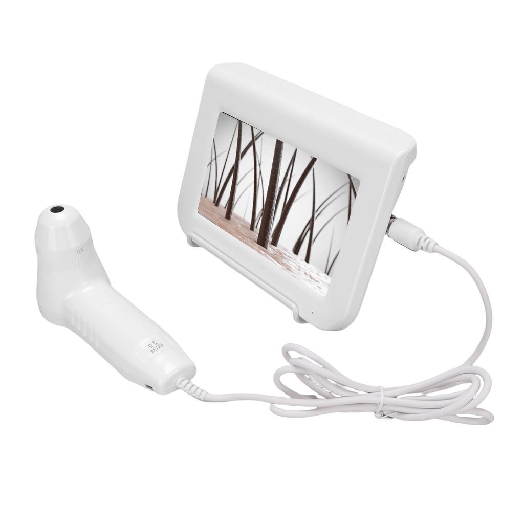 7 Inch Hair Follicle Analyzer High Resolution Skin Detector Analyzer Rechargeable with 50X 200X Lens