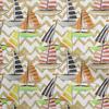 oneOone Cotton Flex Beige Fabric Beach Fabric For Sewing Printed Craft Fabric By The Yard 40 Inch