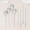 Comet Domestically Produced Adult Cutlery Set, Spoon + Chopsticks X 4 Set, Korean Popular Tableware