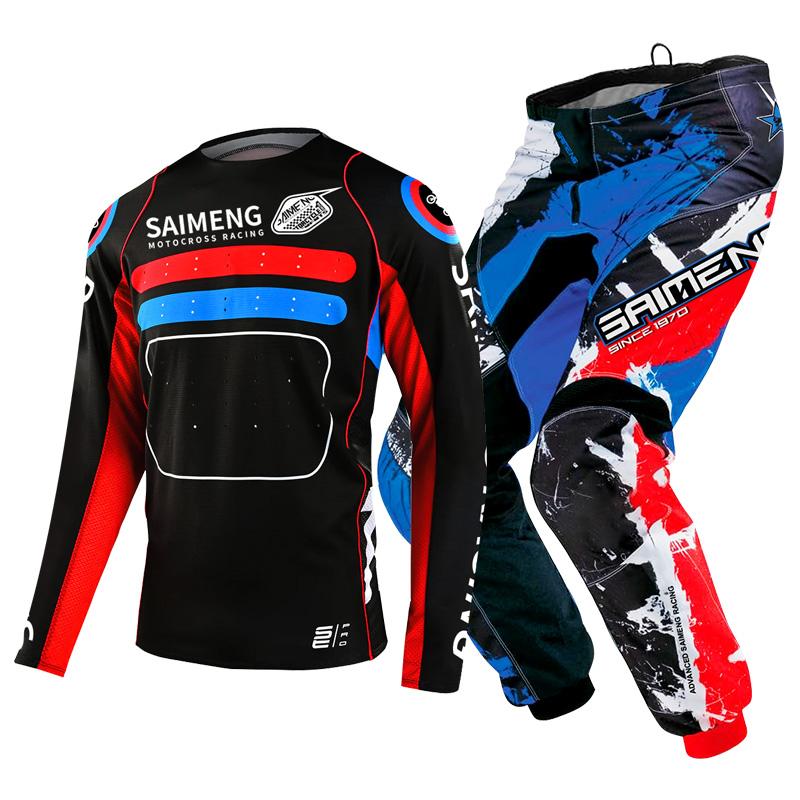 Motocross Gear Set for Kids 4 5 6 7 8 9 10 11 12 13 Years Youth Child Motorcycle Boy Girl Jersey Pant Kits Racing Suit Off-road Enduro MX MTB