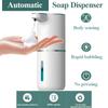 Auto Foam Soap Dispenser USB Rechargeable Touchless Foam Soap Dispenser IPX5Waterproof Bathroom Smart Handwash Laundry Appliance