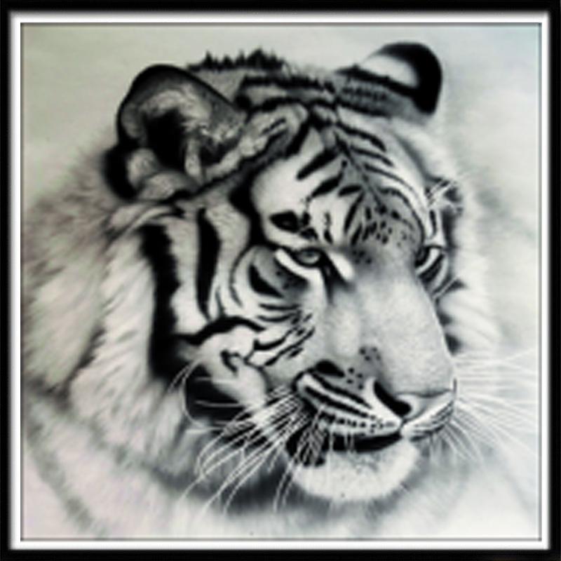5D Diy Алмазная картина Животное Тигр Имитация Набор для вышивки крестом может быть настроена подарки ручной работы Ремесла Украшение дома