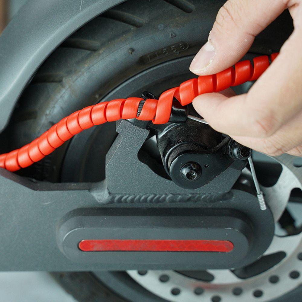 Environmental Outdoor Brake Line Cover Cable Management Electric Scooter Parts Spiral Protection