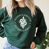 Wizard Snake House Sweatshirt Draco Malfoy Bookish Hoodie Women Crewneck Sweatshirts Long Sleeve Casual Pullover Streetwear Women Top