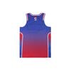 Li Ning CBA Series Gradient Sports Competition Basketball Jersey Men Jerseys Red Blue AAYT879-1