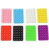 Silicone Suction Pad For Mobile Phone Fixture Suction Cup Backed Adhesive