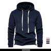 Mens Winter Solid Fleece Hoody High Quality Warm Casual Drawstring Sweatshirt Soft Shell Hoodies Men