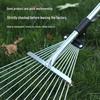 Stainless Steel Agricultural Floor Rake for Grass and Leaves