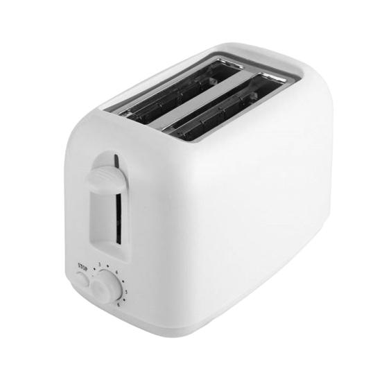 Toaster 2-Slice Bread Maker with Wide Slots Anti-Clogging Automatic Shutdown Adjustable Easy