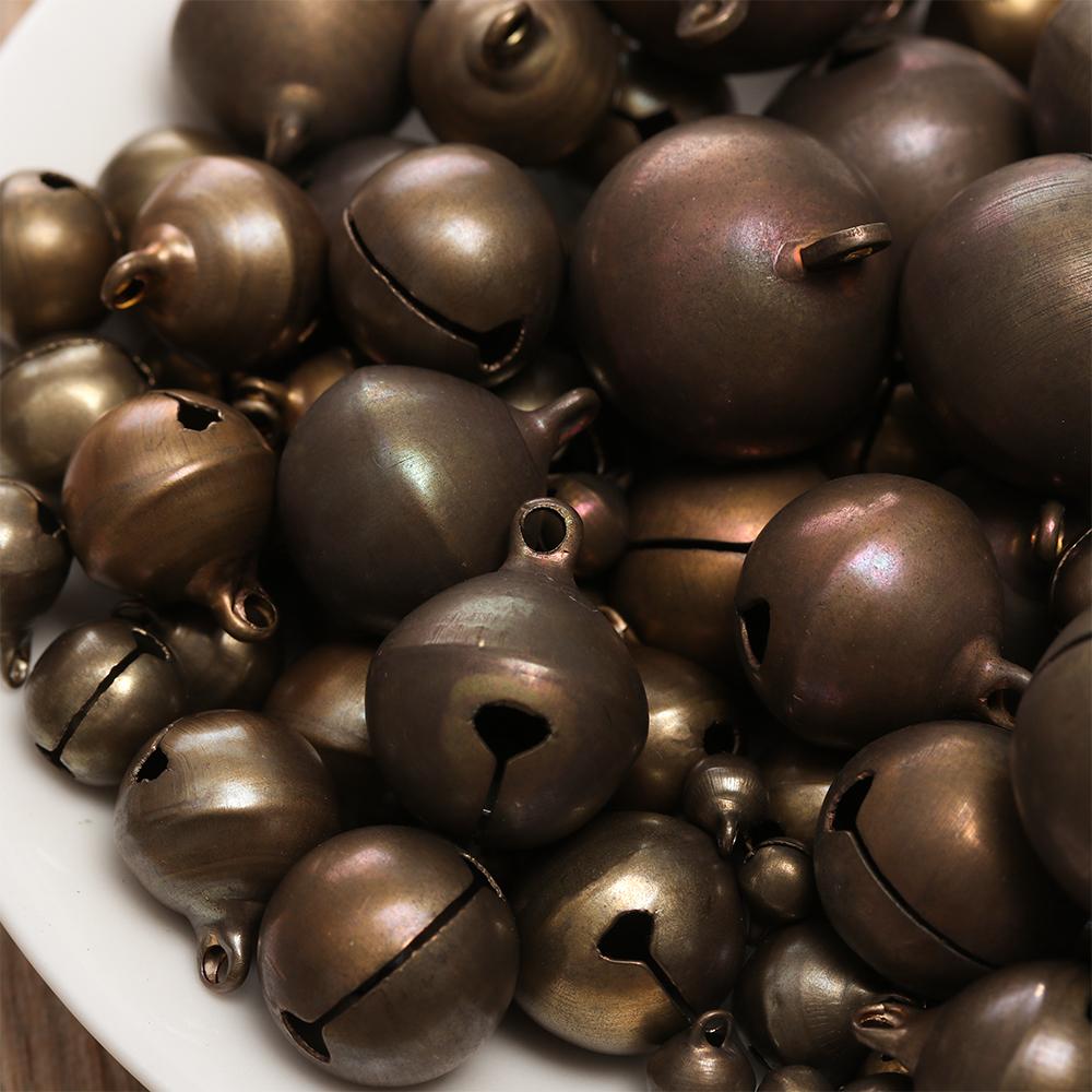 Tree Ornaments Handmade Bracelet Copper Jingle Bells Campanula Accessories Retro Bronze Small Bell