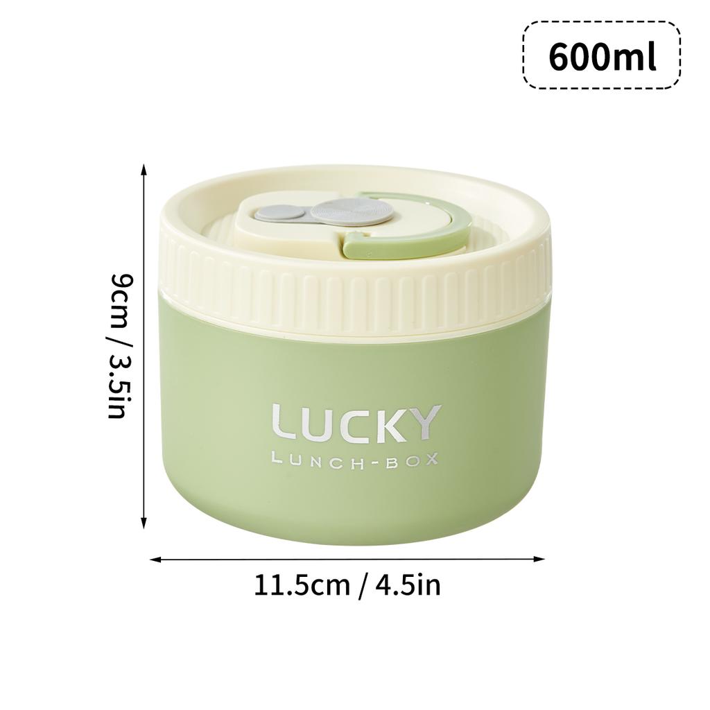 WORTHBUY Portable Sealed Thermal Lunch Box For Kids Stackable Microwave 304 Stainless Steel Bento Box Insulated Food Container