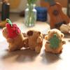 Cute Cute Kapibala Capybara Pendant Plush Toys Doll Bag Hanging Decoration Keychain Doll Doll Doll