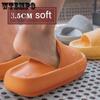 Summer Women Slippers 3.5cm Thick Platform Indoor Bathroom Slipper Soft EVA Anti-slip Home Slippers Slides Sandals