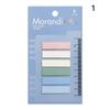 Bookmark Office Supplies Tab Strip Index Flags Sticky Notes Memo Pad Paster Sticker Loose-leaf